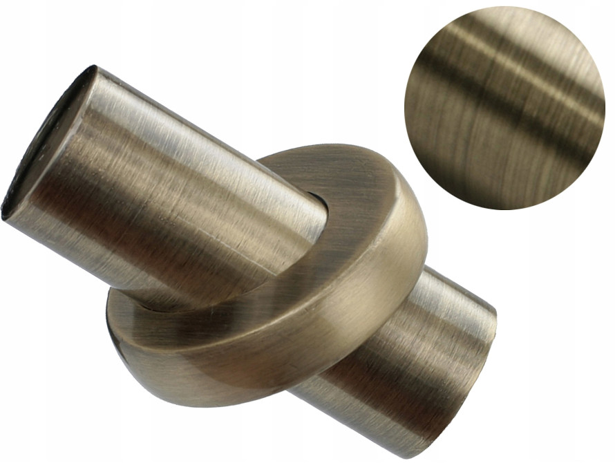 19 mm OPTIMA zakończenie do karnisza ZŁOTY