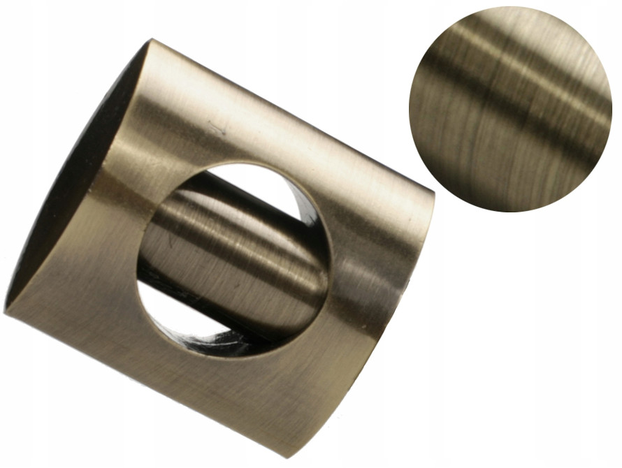 19 mm MODERN zakończenie do karnisza ZŁOTY