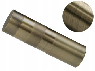 19 mm LORETTA zakończenie do karnisza ZŁOTY