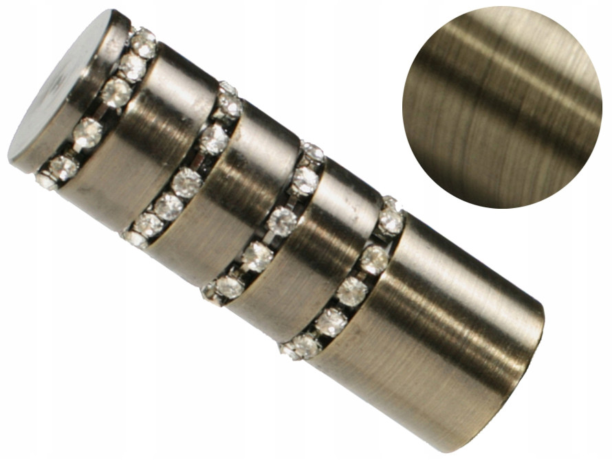 19 mm CENTAUR zakończenie do karnisza ZŁOTY