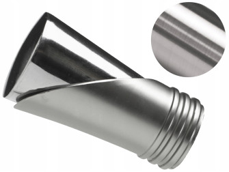 19 mm PALERMO zakończenie do karnisza STAL