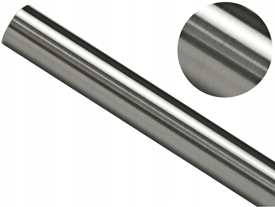 Drążek metalowy do karnisza 19 mm stal szlifowana